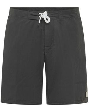 Sundek Badeshorts Mit Regenbogenstreifen - Grau