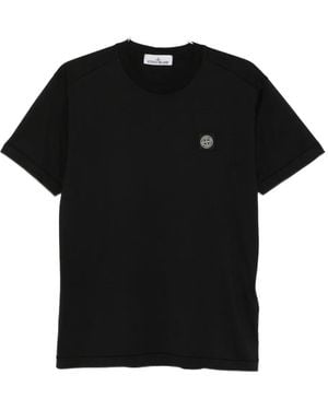 Stone Island Compass-patch T-shirt - Negro