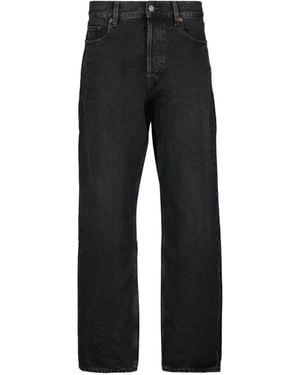 Saint Laurent Westwood High-Waisted Jeans - Black