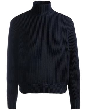 Bally Jersey con cuello vuelto - Azul