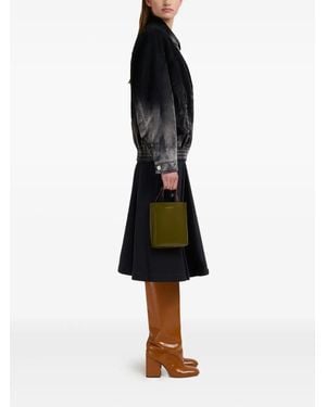 Marni Museo Leather Tote Bag - Black