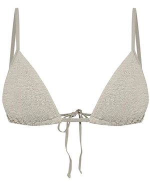 Bondeye Top De Bikini Luana Con Diseño Triangular - Neutro