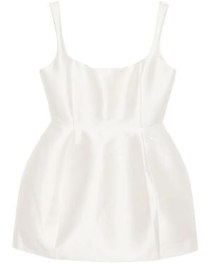 De La Vali Lola Mini Dress - White
