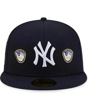 KTZ X New York Yankees World Series Guanti 59Fifty Cappello Da Baseball Spike Lee - Blu