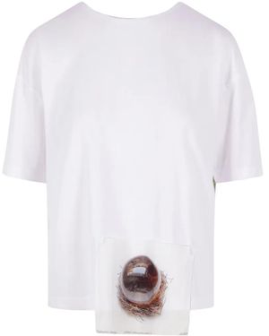 Maria Calderara Graphic-Print T-Shirt - White