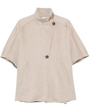 Max Mara Derrik Cape - Natural