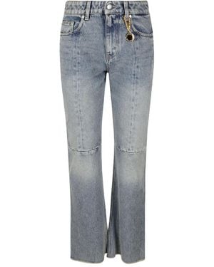 Stella McCartney Charm-Detail Jeans - Blue