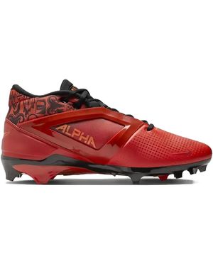 Nike Alpha Menace 4 Pro Lace-Up Sneakers - Red