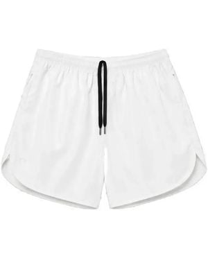True Tribe Drawstring-Waist Swim Shorts - White