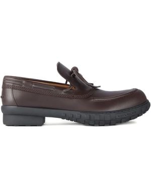 Givenchy Mocassins À Détail Noué - Marron