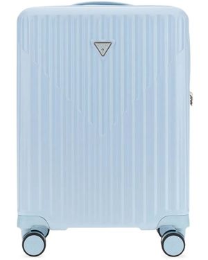 Guess Centennial Ribbed Suitcase - Blue