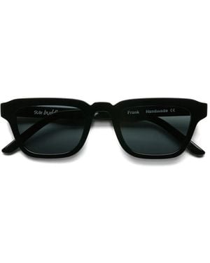 Sun Buddies Eckige Frank Sonnenbrille - Schwarz