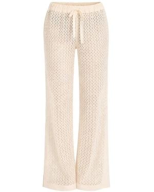 Seafolly Slit-Detail Trousers - White
