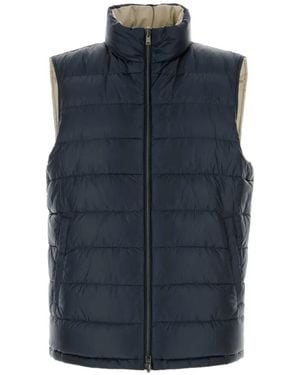 Herno Padded Gilet - Blue