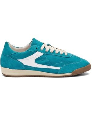 Frau Cross Hybrid Suede Trainers - Blue