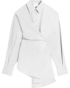 Axel Arigato Parker Cotton Shirt Dress - White