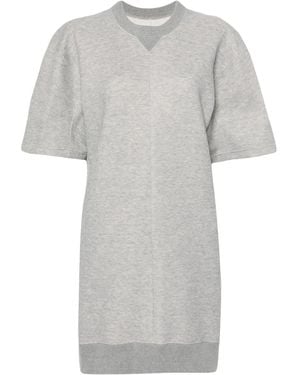 Sacai Short Dress Sponge - Gray