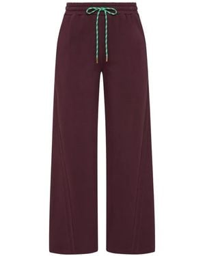 The Upside Pantaloni Sportivi Pele Estelle Con Coulisse - Viola