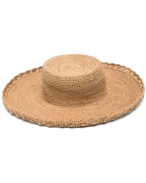 IBELIV Playa Raffia Hat - Natural