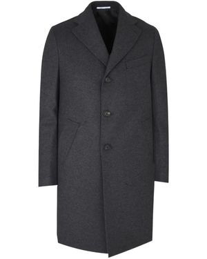 Pal Zileri Manteau Droit À Simple Boutonnage - Blue