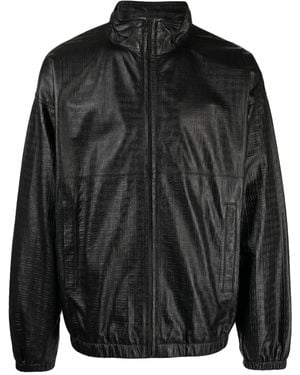 Givenchy 4g レザージャケット - ブラック
