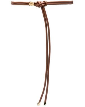 Isabel Marant Silvia Leather Belt - Brown