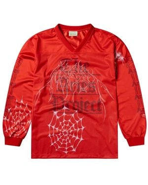 Aries T-Shirt Mit Flammen-Print - Rot
