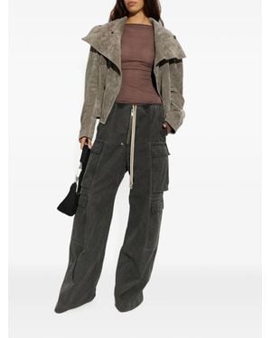 Rick Owens Langärmeliges Oberteil - Braun