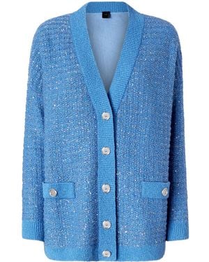 Pinko ルレックス カーディガン - ブルー