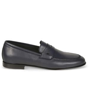 Baldinini Mocassins En Cuir À Entaille Penny - Grey