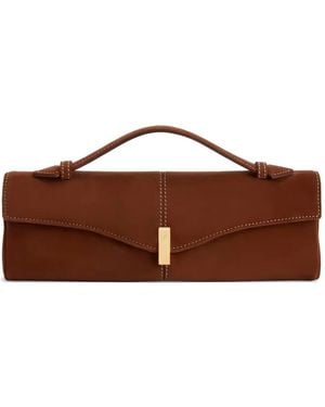 Giuseppe Zanotti Gz Marigold Contrasting-Stitch Detail Pouch - Brown