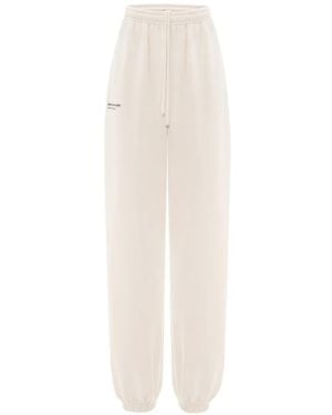 ANNAFOXY Pantalon De Jogging Calme À Lien De Resserrage - White