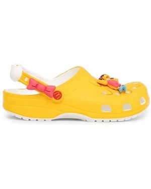 Crocs™ X Mcdonald's Sabots Birdie À Bride Arrière Et Breloque Personnage - Yellow