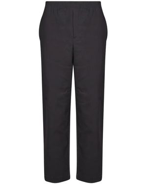 _J.L - A.L_ Yew Elasticated-Waistband Trousers - Blue
