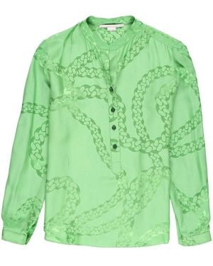 Stella McCartney Long-Sleeve Shirt - Green