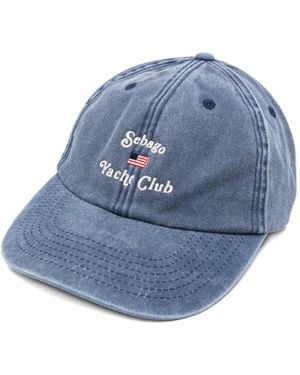 Sebago Connor Yatch Club Embroidered Cap - Blue