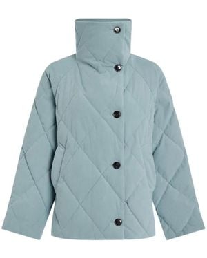 Varley Evren Quilted Jacket - Blue