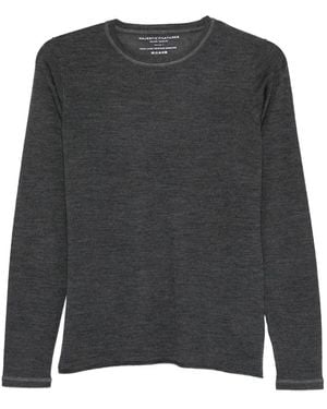 Majestic Filatures Merino Wool T-Shirt - Grey