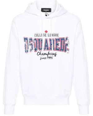 DSquared² College League パーカー - ホワイト