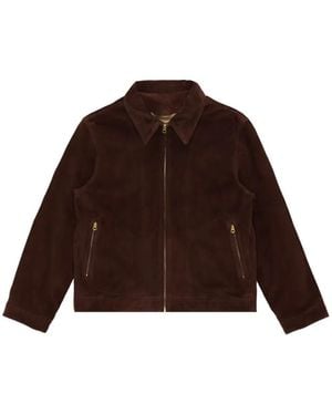 Fortela Cash Suede Jacket - Brown