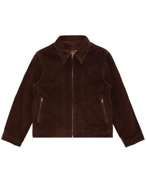 Fortela Cash Suede Jacket - Brown