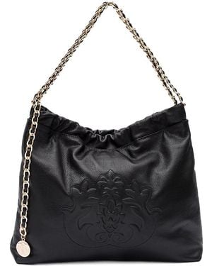 Isla Bolso de hombro Dayse con cadena - Negro