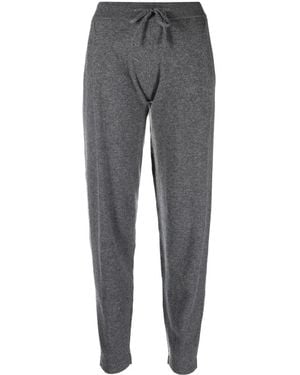Lisa Yang Pantalones ajustados de cachemira - Gris