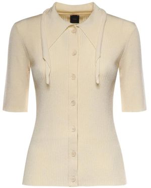 Pinko Knitted Shirt - Natural