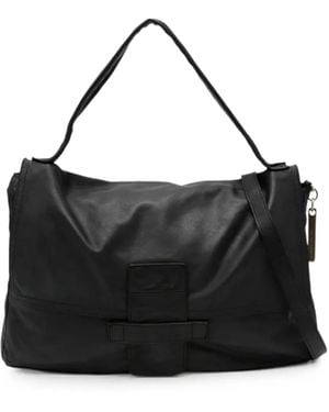 Caterina Lucchi Maxi Maria Leather Tote Bag - Black