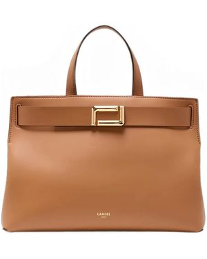 Lancel M Angele Tote Bag Mit Schnallendetail - Braun