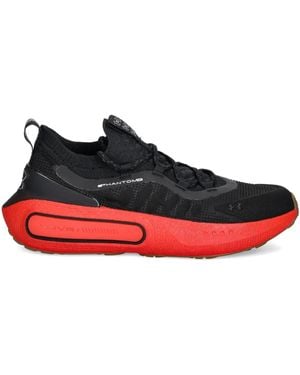 Under Armour Phantom 4 Knit Performance Sneakers - Red