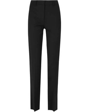 FEDERICA TOSI Belt-Loop Tailored Trousers - Black