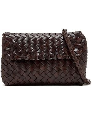 Loeffler Randall Vinnie Woven Cross Body Bag - Brown