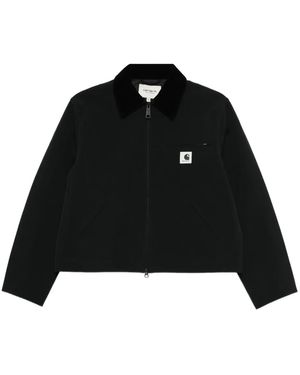 Carhartt W' Newkirk Summer Velvet-Collar Jacket - Black